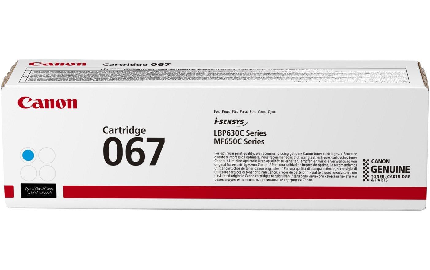 Canon Toner 067 / 5101C002 Cyan 2
