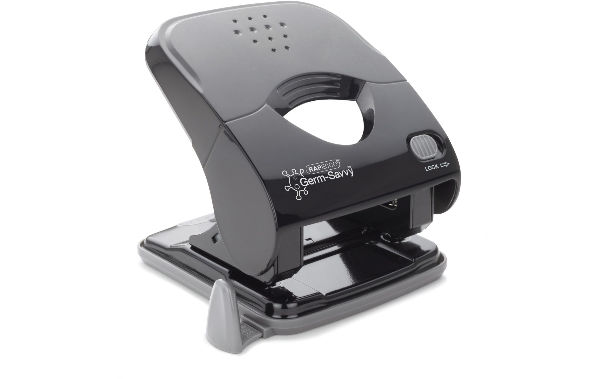 Rapesco Locher Germ-Savvy X5-40PS ECO 40 Seiten, Schwarz 1 255043902 xxl3 scaled
