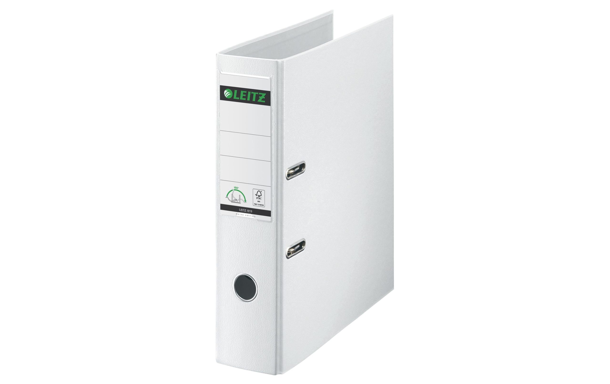 Leitz Ordner Swiss Edition 180°, 8 cm, A4, Weiss 3 Leitz Ordner Swiss Edition 180°, 8 cm, A4, Weiss