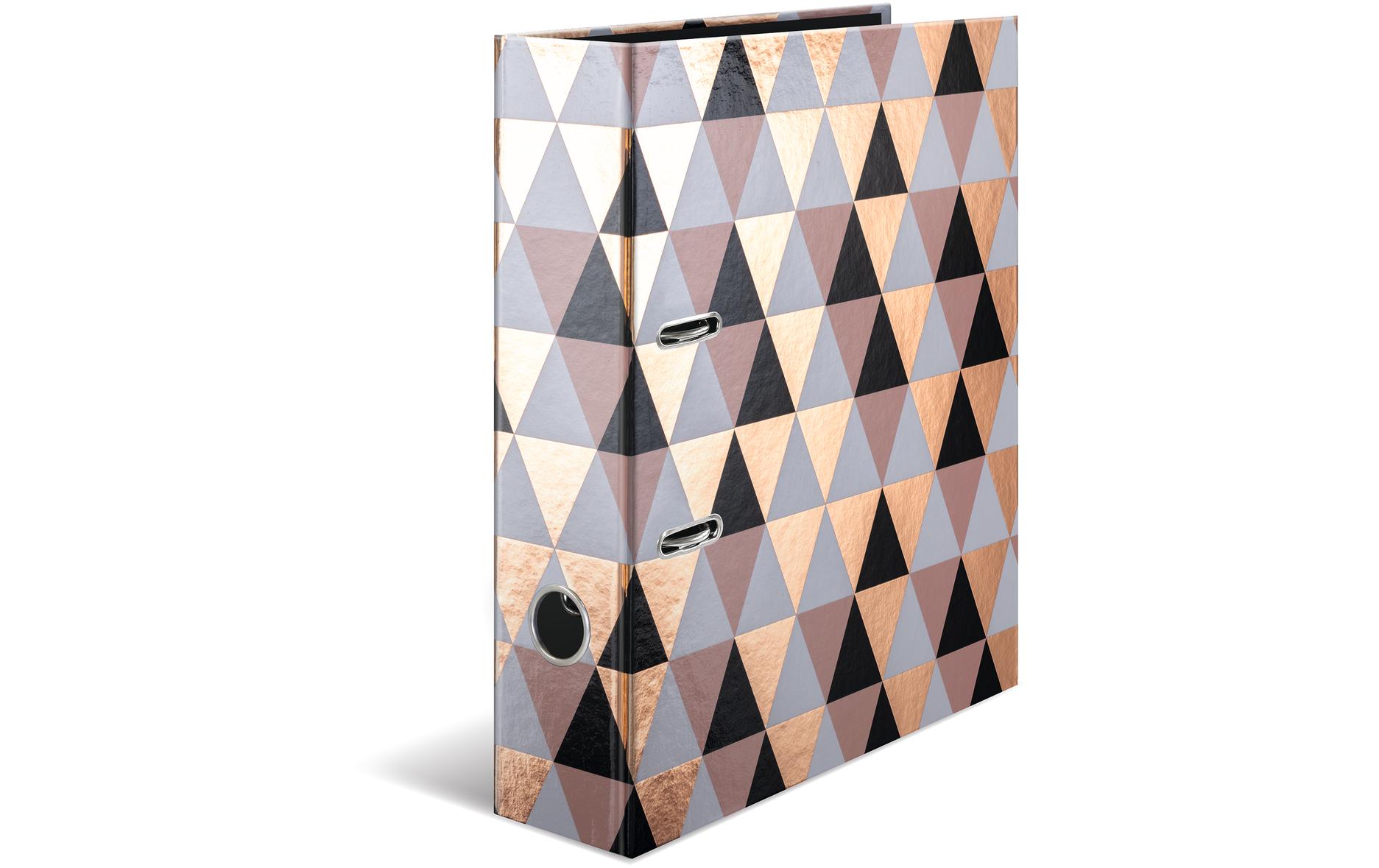 HERMA Ordner Abstract A4 7 cm, Hellbraun 1
