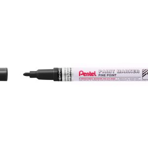 pentel Permanent-Marker Paint 1.5 mm, Schwarz matt