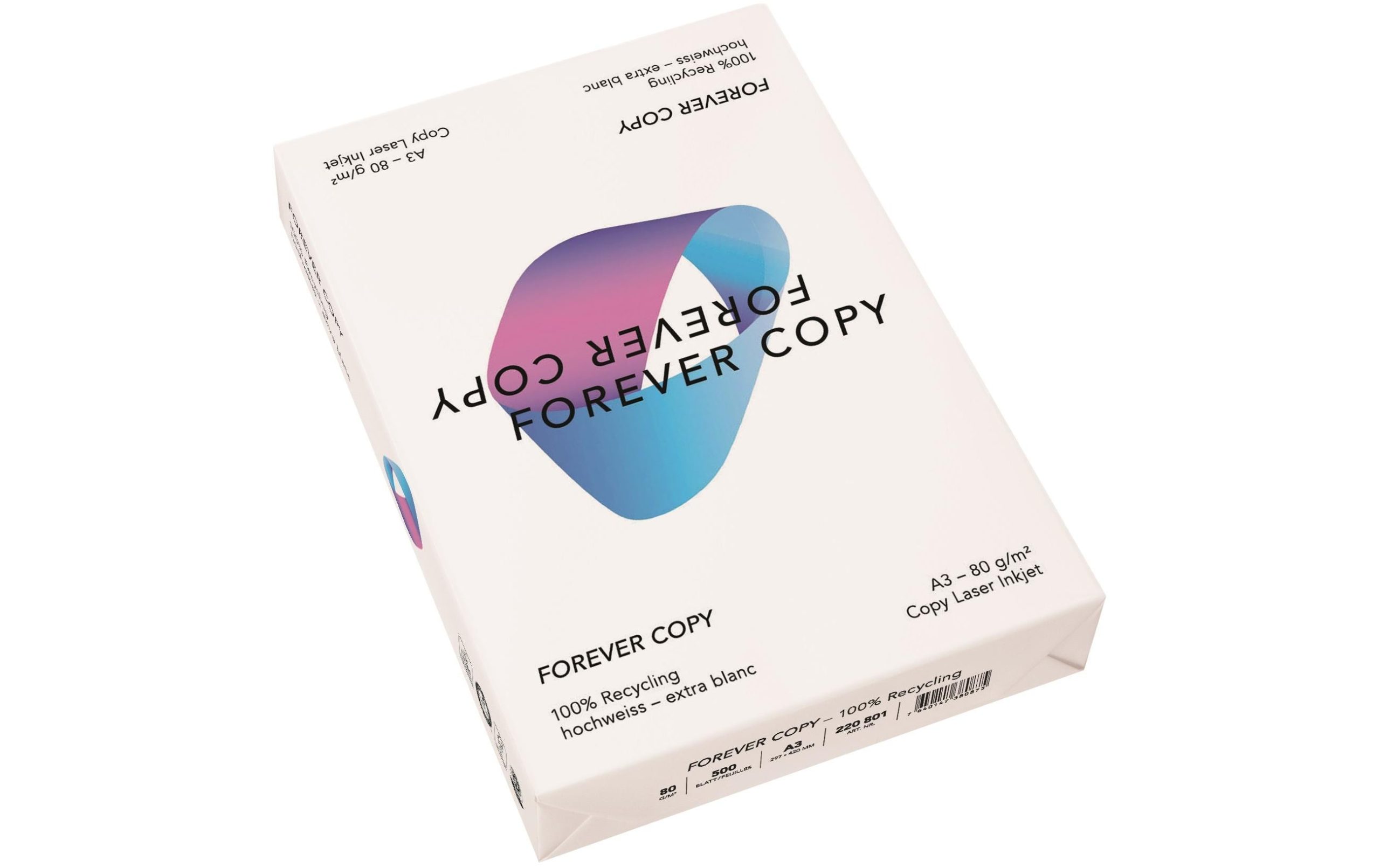 Fischer Papier Kopierpapier Forever Copy A3, Hochweiss, 500 Blatt 2 263387285 xxl3 scaled
