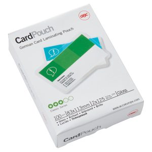 GBC Laminierfolie Card Kleinformat, 125 mic, 100 Stück