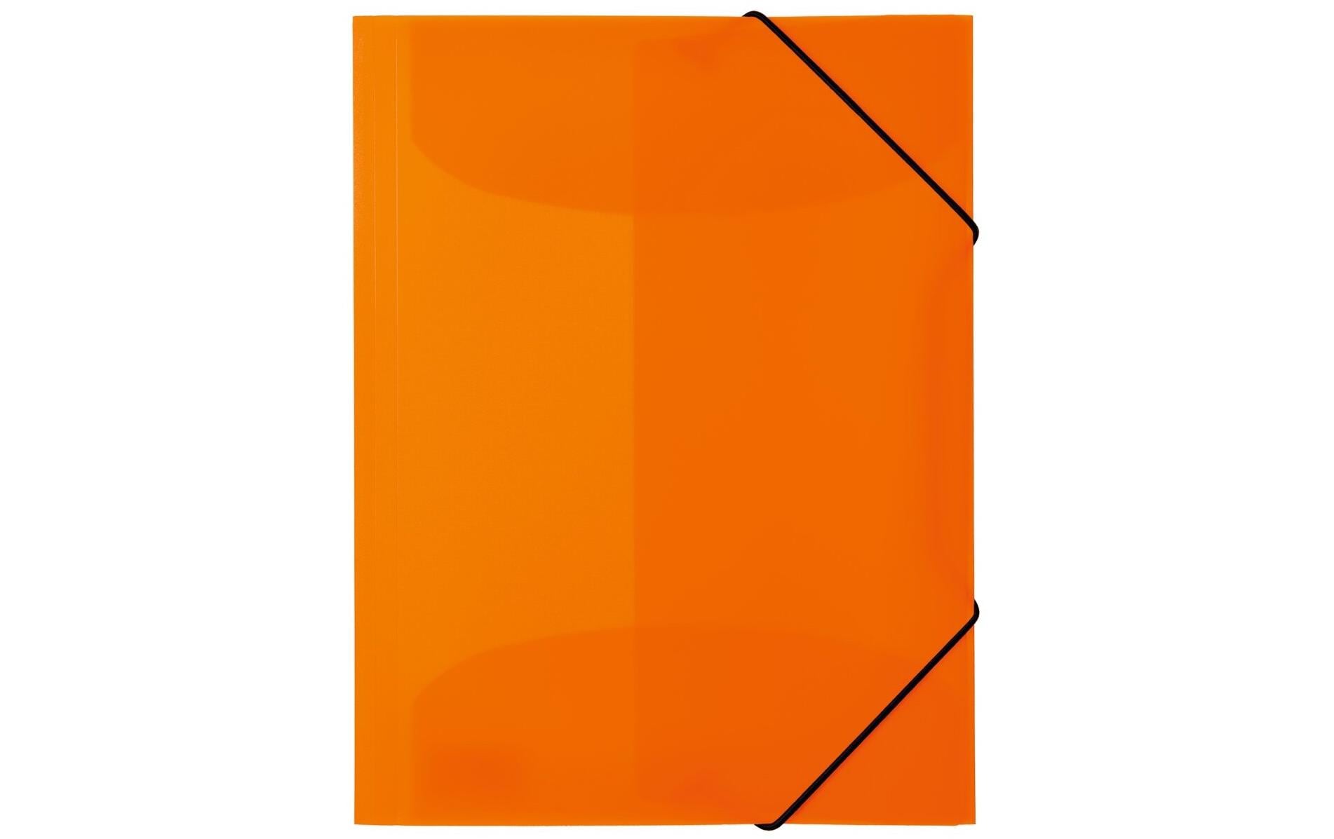 HERMA Gummibandmappe Neon Neonorange 2