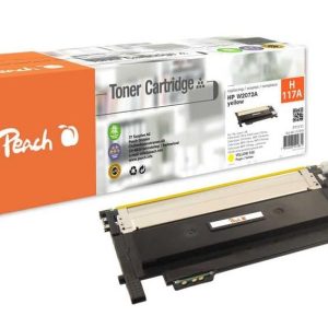 Peach Toner für HP No. 117A Y, W2072A Yellow