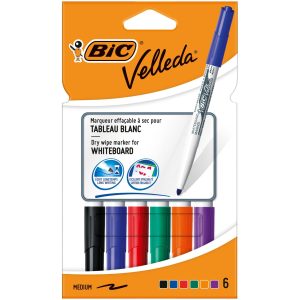 BIC Velleda 6 Stück