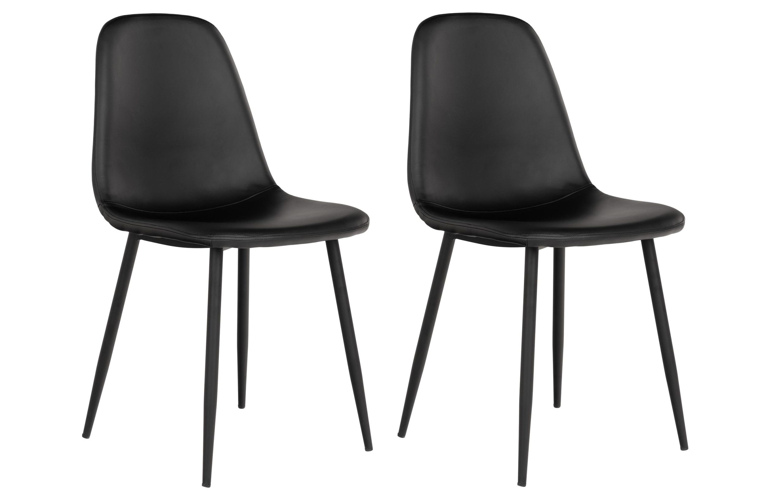 House Nordic Stuhl Stockholm 2 Stück, 86 x 50 cm, Schwarz 3 House Nordic Stuhl Stockholm 2 Stück, 86 x 50 cm, Schwarz