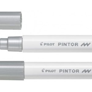 Pilot Permanent-Marker Pintor Fein Metallic Silber