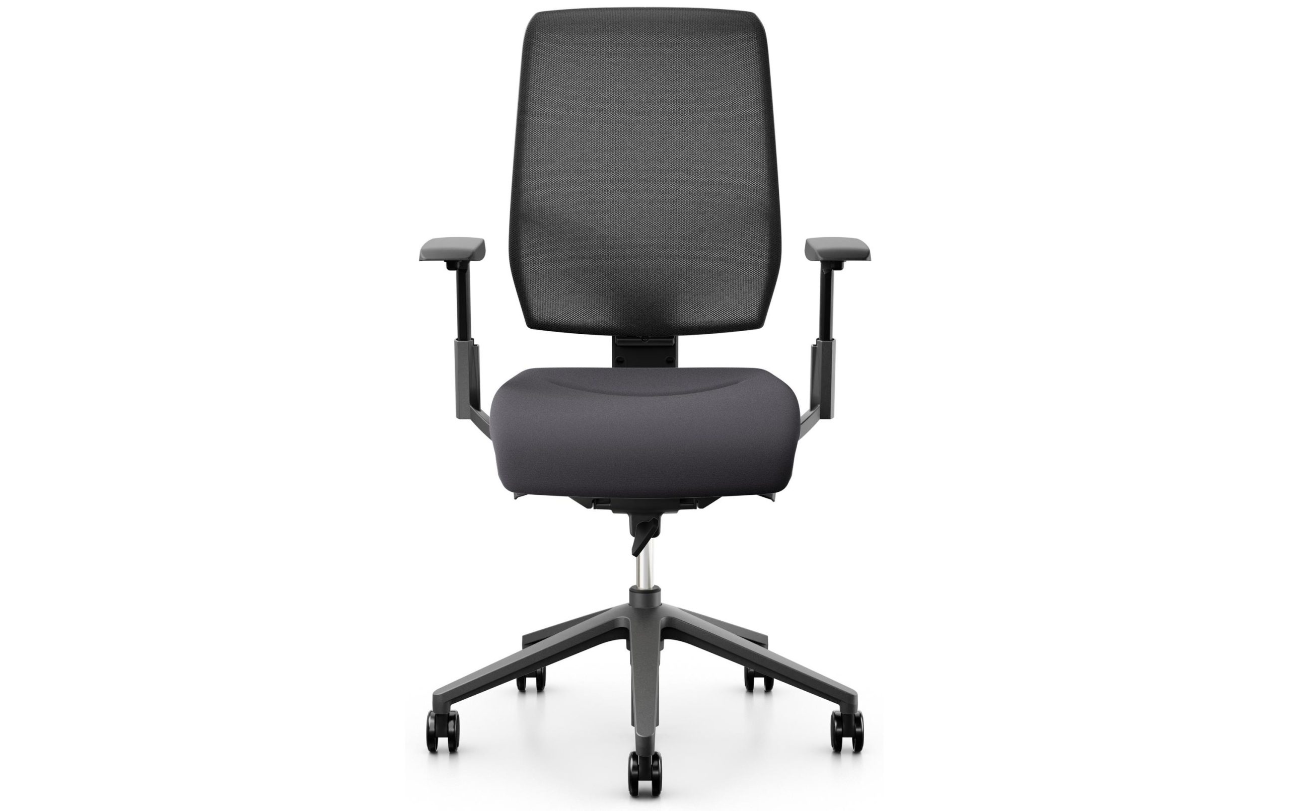 Giroflex Bürostuhl 68 mit Netzrücken und Armlehnen, Charcoal 2 314326220 xxl3 scaled
