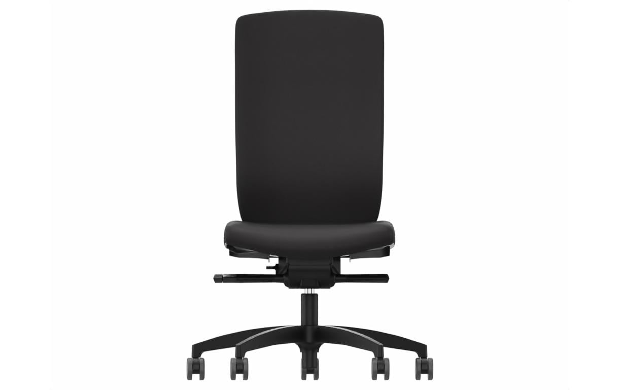 Züco Bürostuhl Forma King Plus, mit Polsterrücken, Schwarz 1