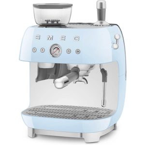 SMEG Siebträgermaschine 50’s Style EGF03PBEU Blau