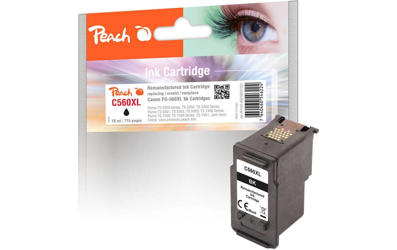 Peach Tinte für Canon PGI-560XL Black 1