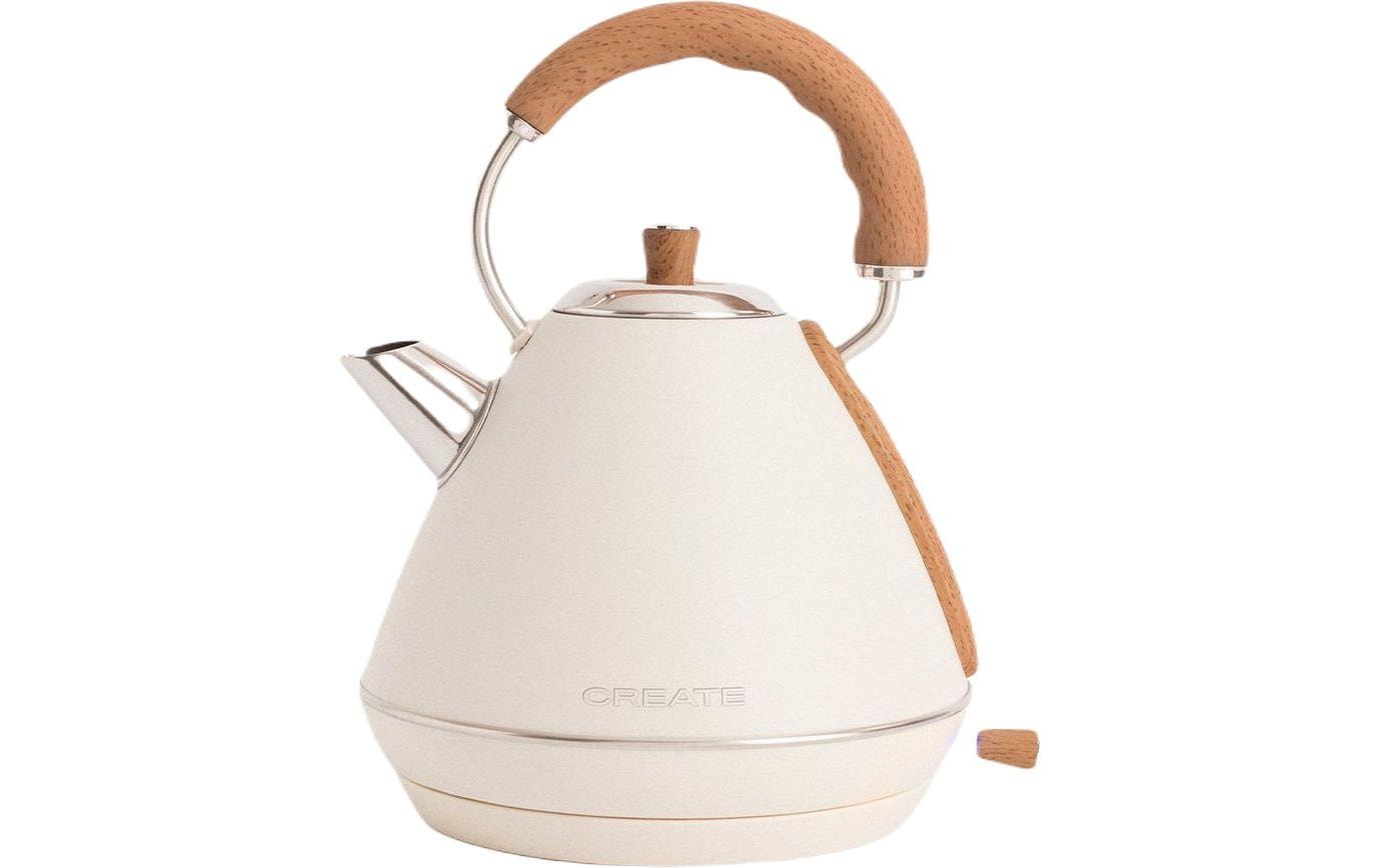 Create Wasserkocher Retro L 1.7 l, Crème 1