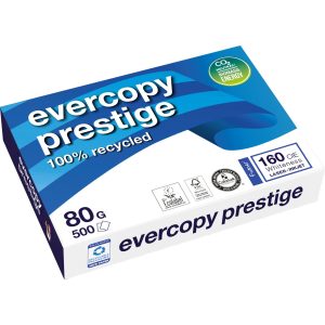 Evercopy Kopierpapier A4, Weiss, 80 g/m²,2500