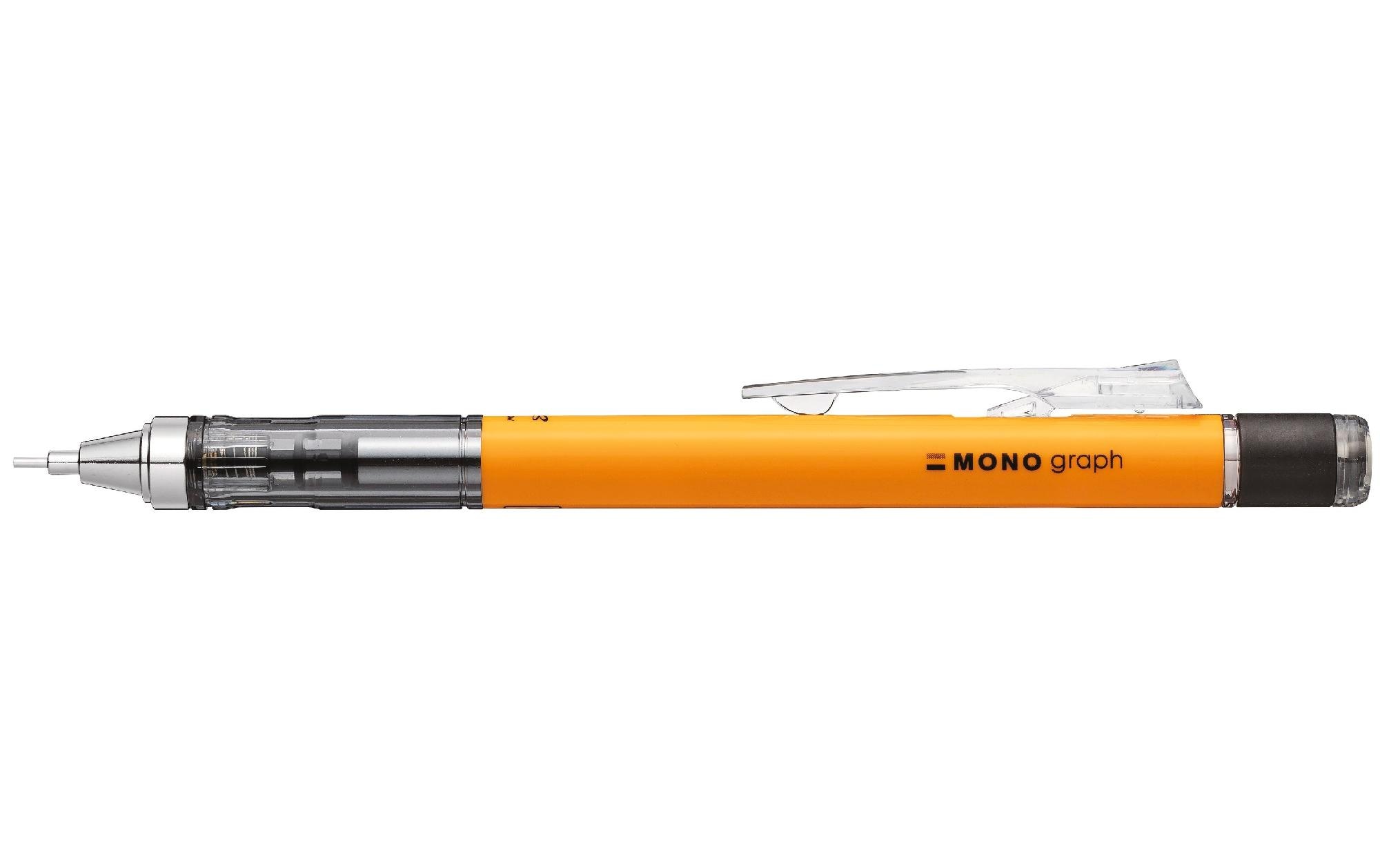 Tombow Minenbleistift MONOgraph 0.7 Neon Orange 2