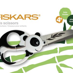 Fiskars Kinderschere Panda Rostfreier Stahl
