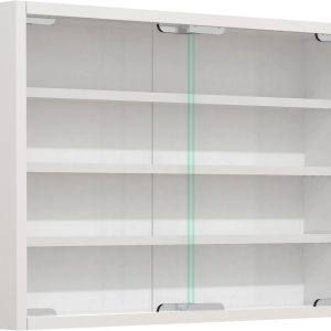 VCM Vitrine Agisa M 57 x 40 cm, Weiss
