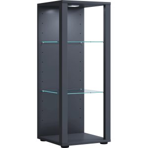 VCM Vitrine Glasol M 35 x 90 cm, Anthrazit