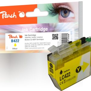 Peach Tinte für Brother LC-422Y Yellow