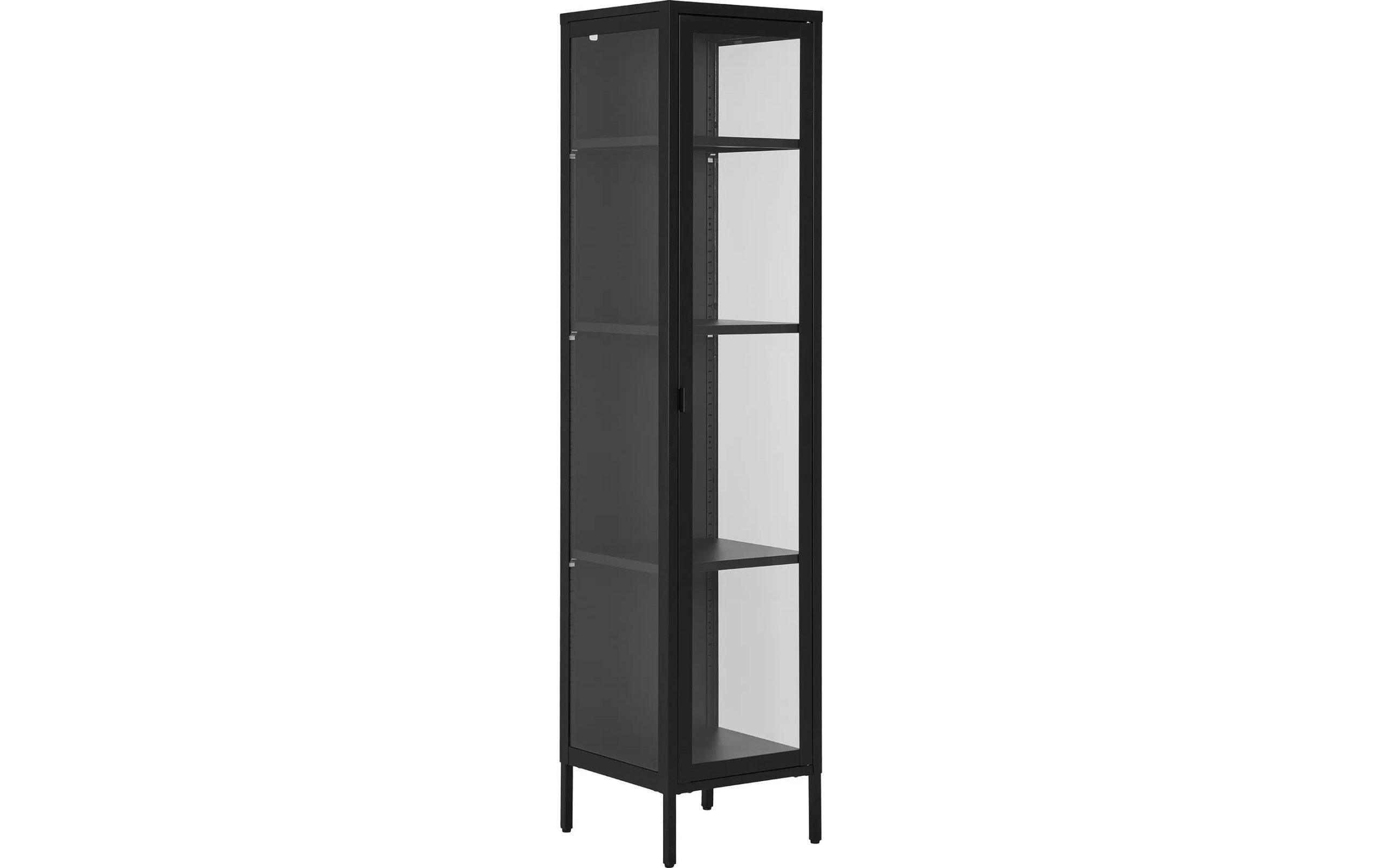 House Nordic Vitrine Brisbane 180 x 40 cm, Schwarz 3 House Nordic Vitrine Brisbane 180 x 40 cm, Schwarz
