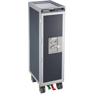 diaqua® Bartrolley Flugzeug Anthrazit, 30.1 x 103 cm