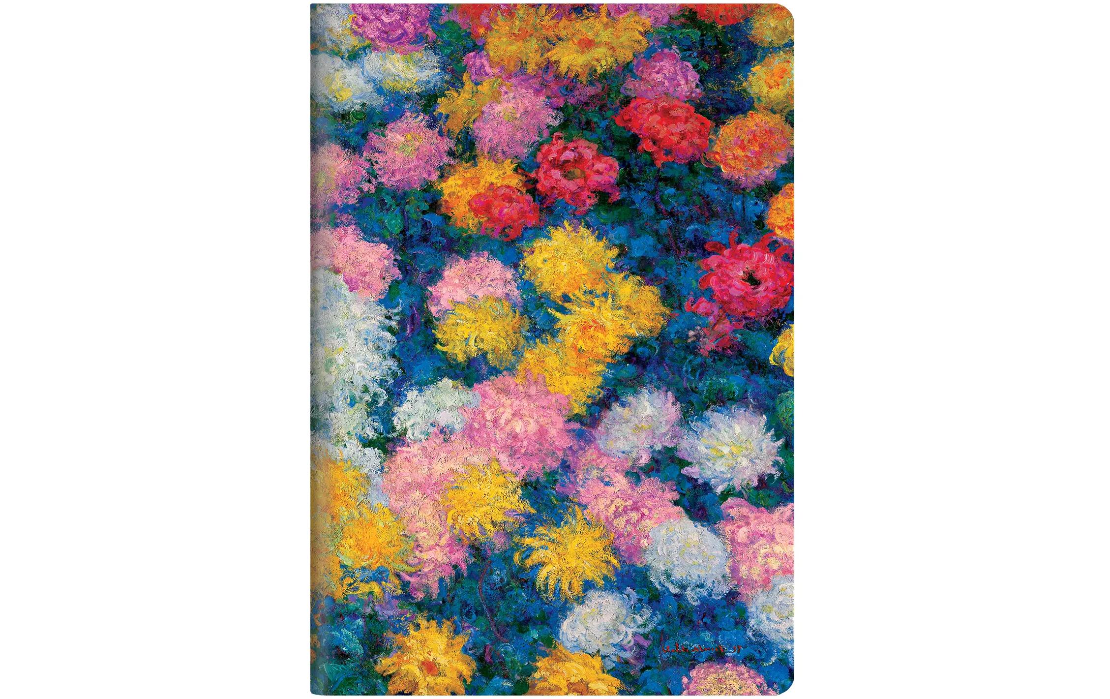 Paperblanks Notizheft Chrysanthemen A5, liniert, mehrfarbig 1