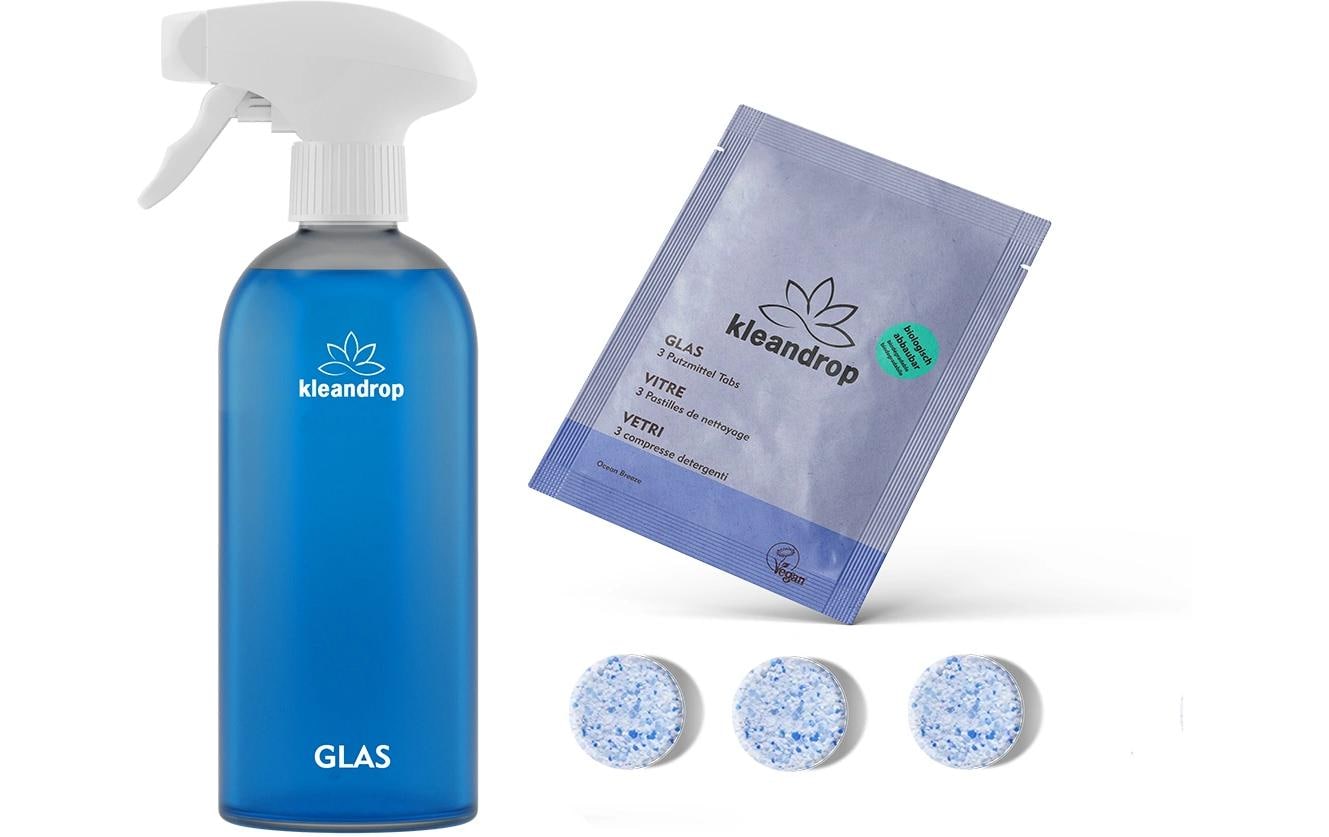 kleandrop Glasreiniger Starter Set 3 Stück 2