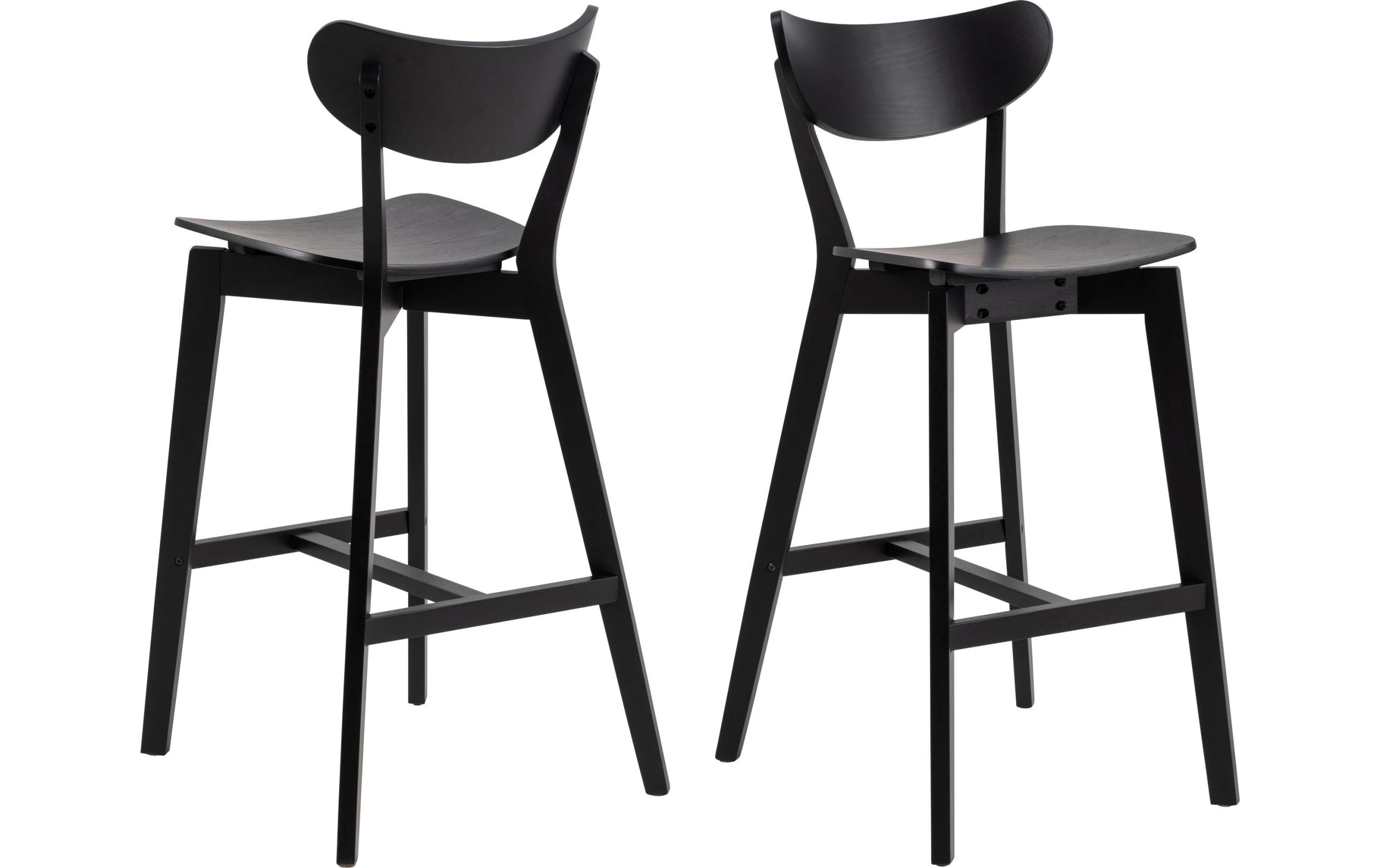 AC Design Barhocker Roxby, 2 Stück, 45 x 105 cm, Schwarz 2 375641496 xxl3 scaled