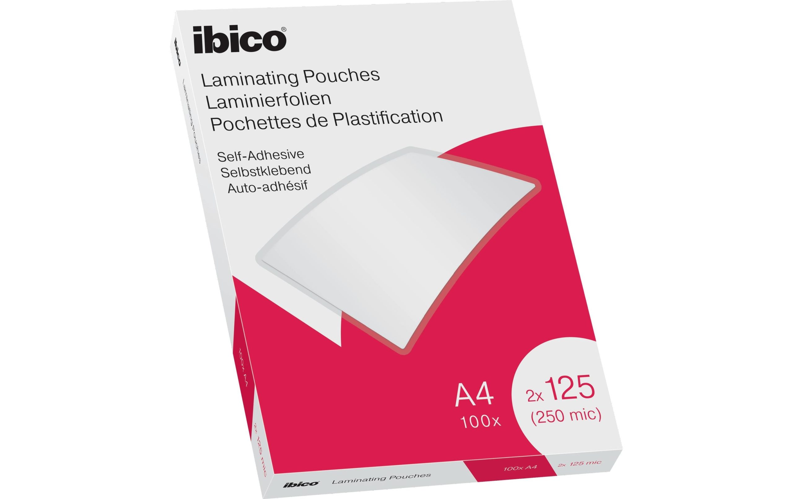 Ibico Laminierfolie A4, 125 µm, 100 Stück, Wasserabweisend 3 Ibico Laminierfolie A4, 125 µm, 100 Stück, Wasserabweisend