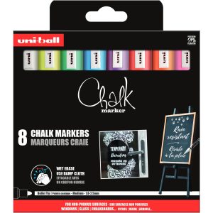 Uni Kreidemarker CHALK 1.8-2.5 mm, 8 Stück