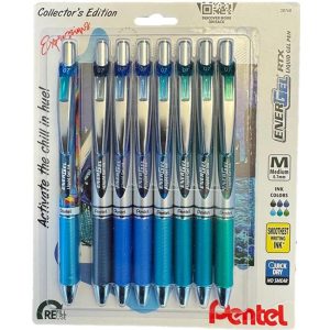 pentel Gelschreiber Chill 0.7 mm, Mehrfarbig, 8 Stück