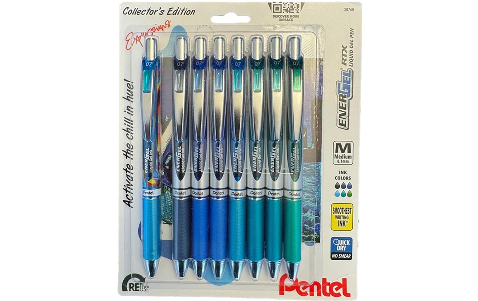 pentel Gelschreiber Chill 0.7 mm, Mehrfarbig, 8 Stück 2