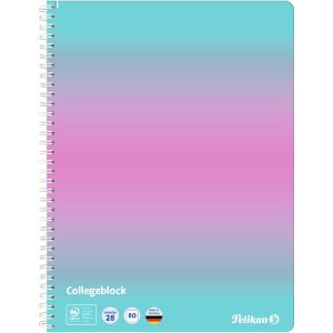 Herlitz Notizblock A4, 80 Blatt kariert