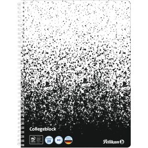 Herlitz Notizblock A4, 80 Blatt kariert