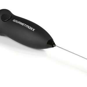 GOURMETmaxx Milchschäumer Schwarz