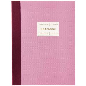 Rico Design Notizbuch S 14.5 x 19.5 cm, Dot, Berry