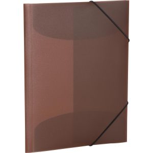 HERMA Sammelmappe A4 PP transluzent Braun