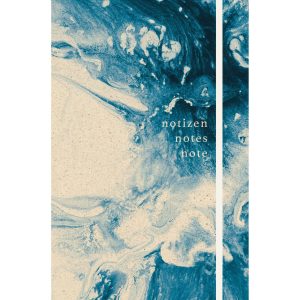 Natur Verlag Notizbuch Blue Sand 13 x 21 cm, Blanko