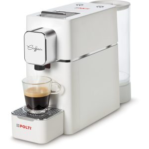 Polti Portionskaffeemaschine Coffea S15W Silber/Weiss
