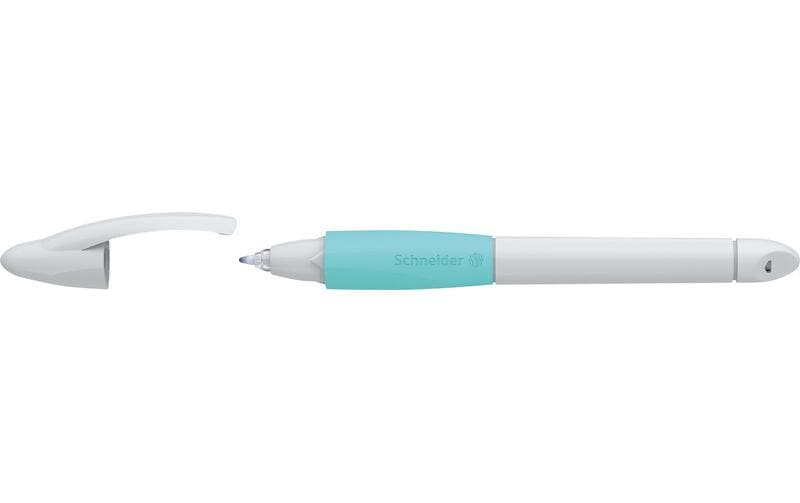 Schneider Rollerball Tintenroller Base Ball Medium (M), Grau/Türkis 3 Schneider Rollerball Tintenroller Base Ball Medium (M), Grau/Türkis