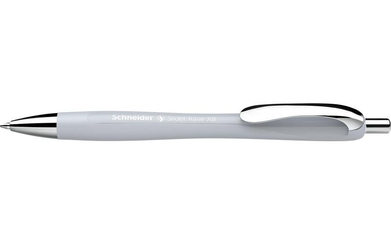 Schneider Kugelschreiber KS Slider Rave XB Silbergrau XB 0.7 mm 2