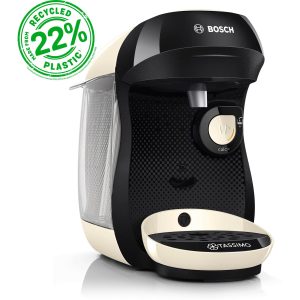 TASSIMO Kapselmaschine Happy friendly Schwarz/Crème