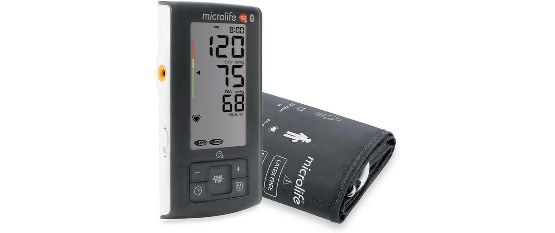 microlife Blutdruckmessgerät A6 BT Black Cover 1