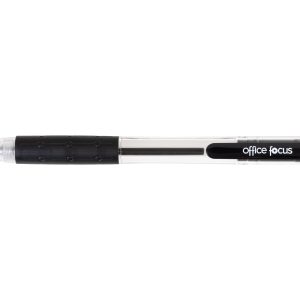 office focus Kugelschreiber Office Focus 1 mm Mine, Schwarz, 12 Stück