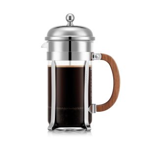 Bodum Kaffeebereiter Chambord Verchromt, Silber, 1 l