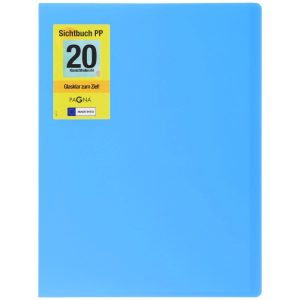 Pagna Sichtbuch School A4 Hellblau