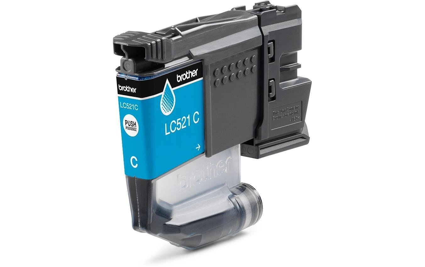 Brother Tinte LC-521C Cyan 3 Brother Tinte LC-521C Cyan