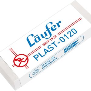Läufer Radiergummi Plast 0120 Weiss