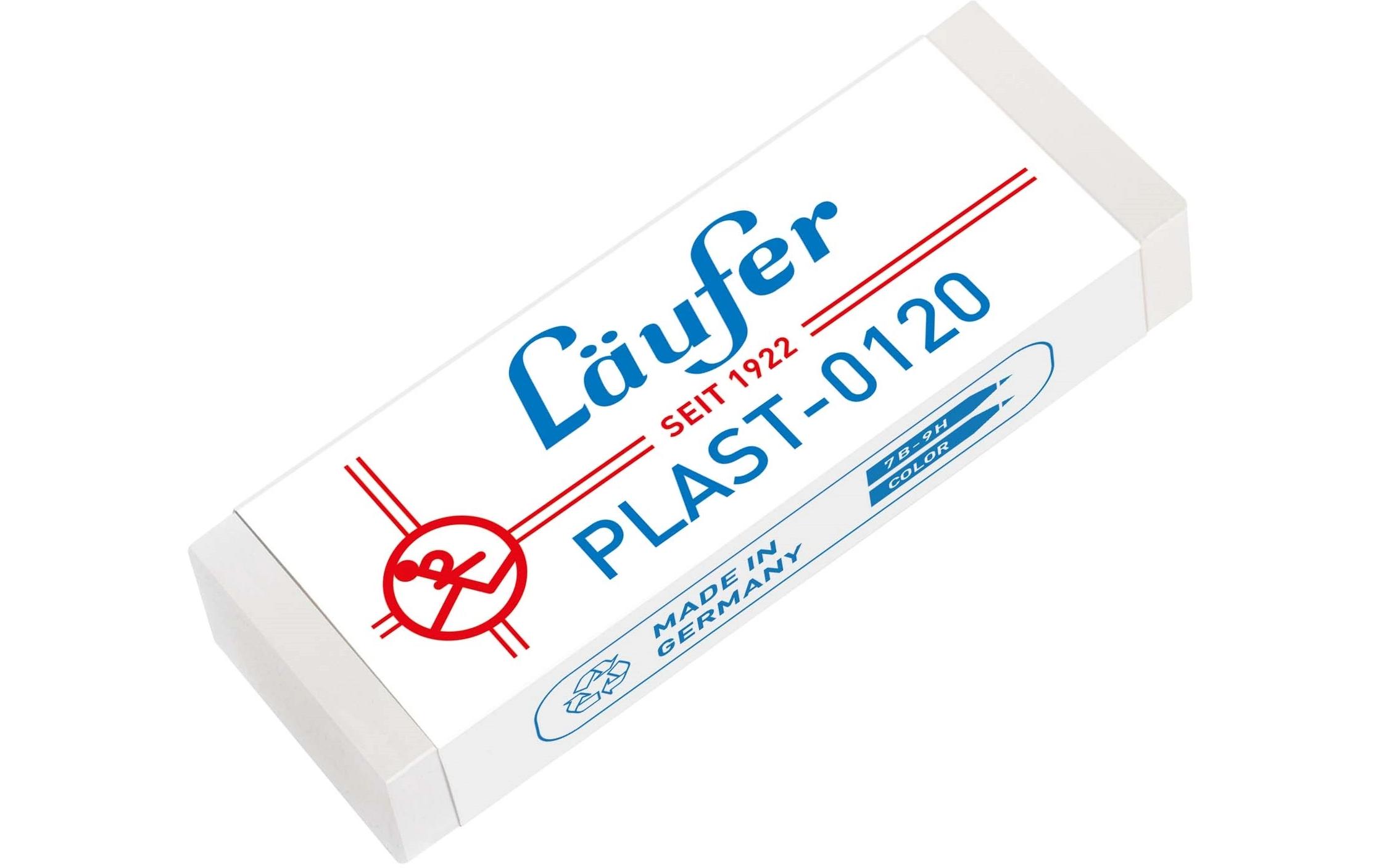 Läufer Radiergummi Plast 0120 Weiss 2
