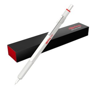 Rotring Kugelschreiber 600 Metallic Medium (M), Perlweiss